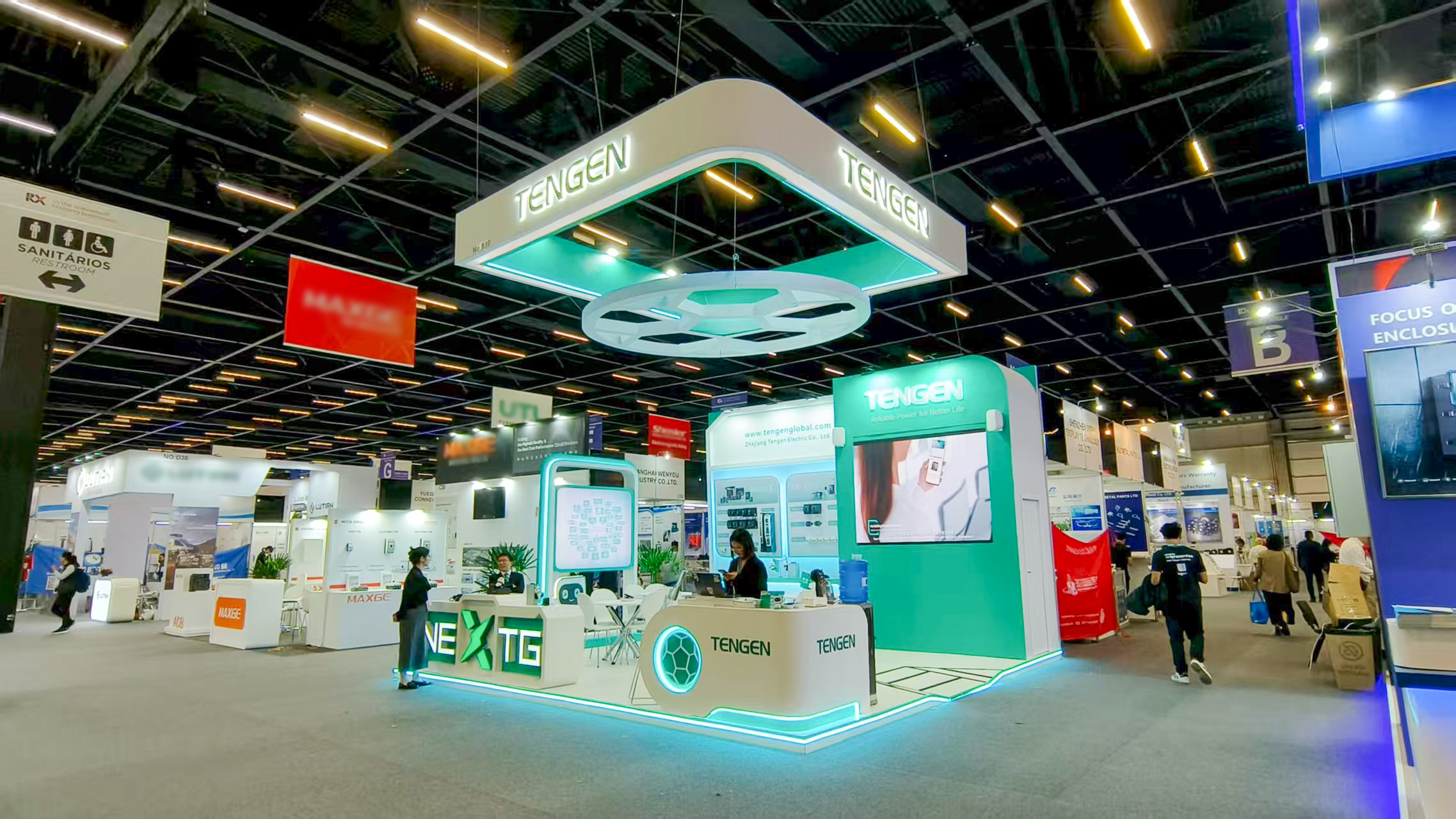 闪耀拉美丨ng28南宫国际亮相FIEE巴西国际电力展